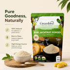 Greenhive Raw Jackfruit Bulb Powder – Natural Kerala Jackfruit Flour | Low GI Healthy Diet Food | No Preservatives