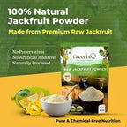 Greenhive Raw Jackfruit Bulb Powder – Natural Kerala Jackfruit Flour | Low GI Healthy Diet Food | No Preservatives Greenhives