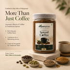 Wayanspices Wayanad Spiced Coffee 250g | Premium Coffee with Cardamom, Cumin, Fenugreek & Chicory | Authentic Kerala Spiced Coffee