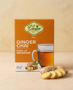 Wayanad Ginger Flavoured Chai Tea 200g – Natural Adrak Tea, Strong & Refreshing Kerala Chai Vayn