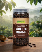 Wayanad Robusta Coffee Beans 400g – Whole Bean Medium Roast, Fresh Kerala Coffee, Bold & Aromatic WayanSpices