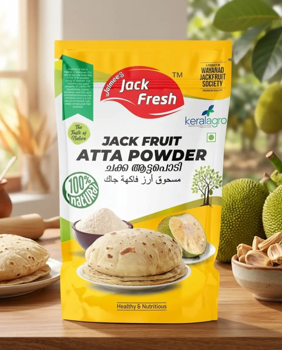 Jaimee's Jack Fresh Jackfruit Atta Powder 400g – 100% Natural Healthy & Nutritious Flour Jaimee's Jack Fresh
