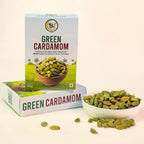 Wayanad Green Cardamom 8mm Bold (Elaichi) – Premium Whole Kerala Spice, Natural & Aromatic WayanSpices